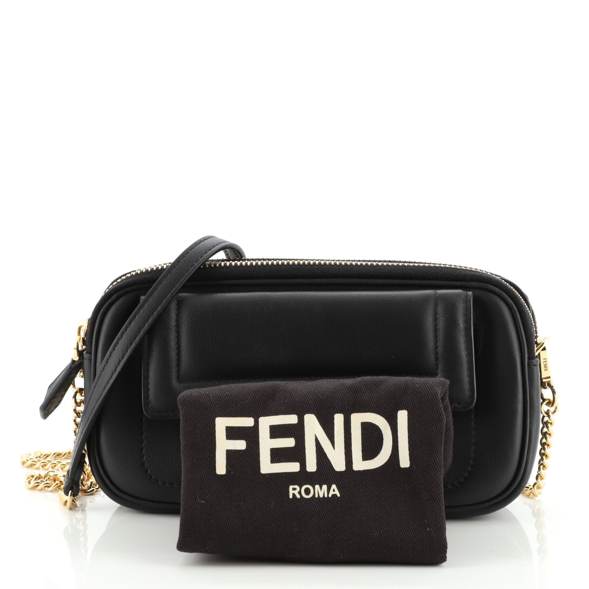 Easy 2 Baguette Crossbody Bag Leather Mini