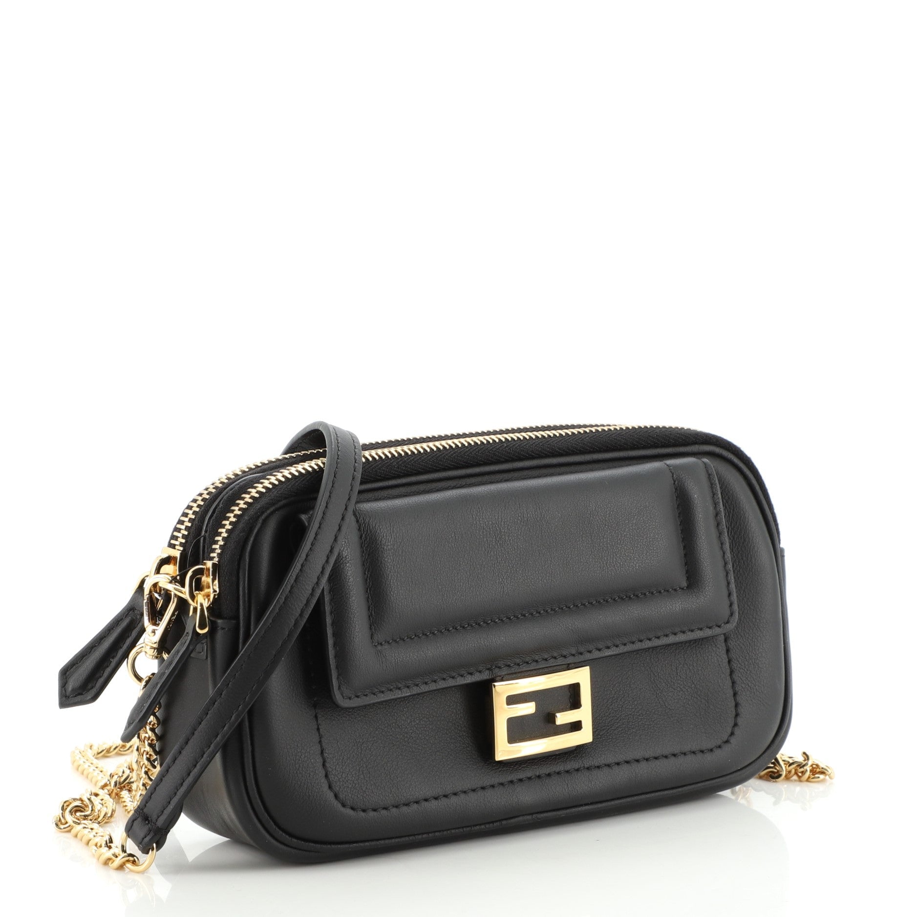 Easy 2 Baguette Crossbody Bag Leather Mini