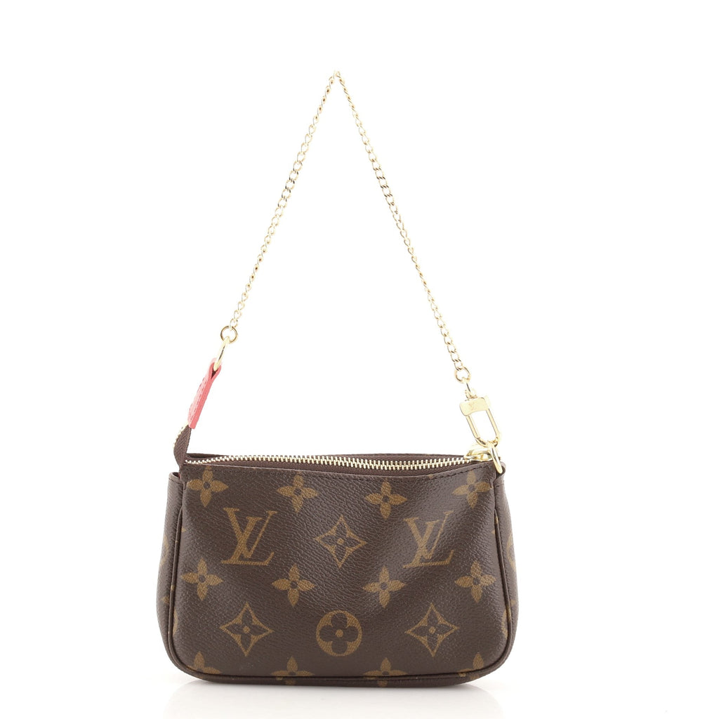 Pochette Accessoires Limited Edition Vivienne Xmas Monogram Canvas Mini