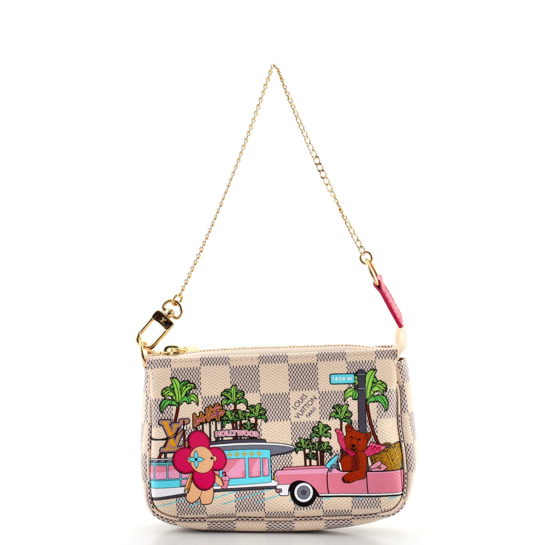 Pochette Accessoires Limited Edition Vivienne Xmas Damier Mini