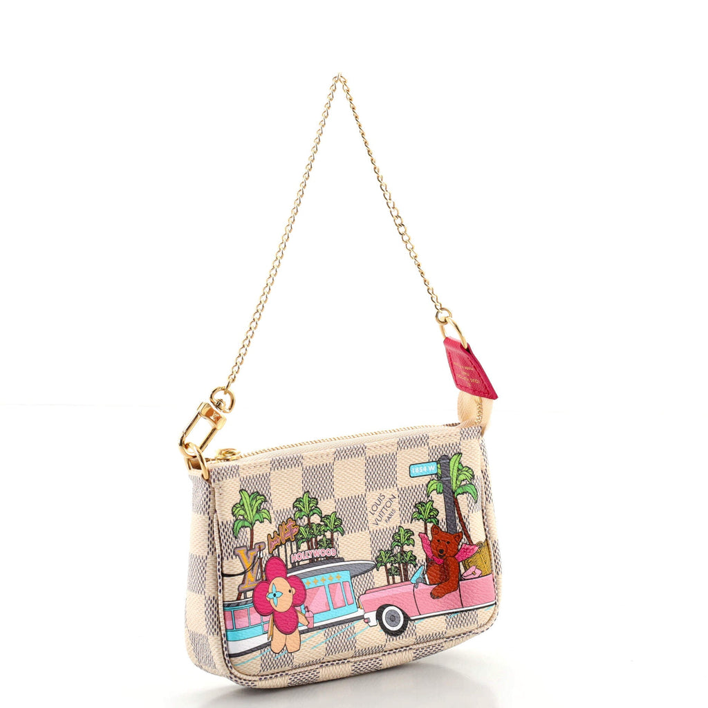 Pochette Accessoires Limited Edition Vivienne Xmas Damier Mini