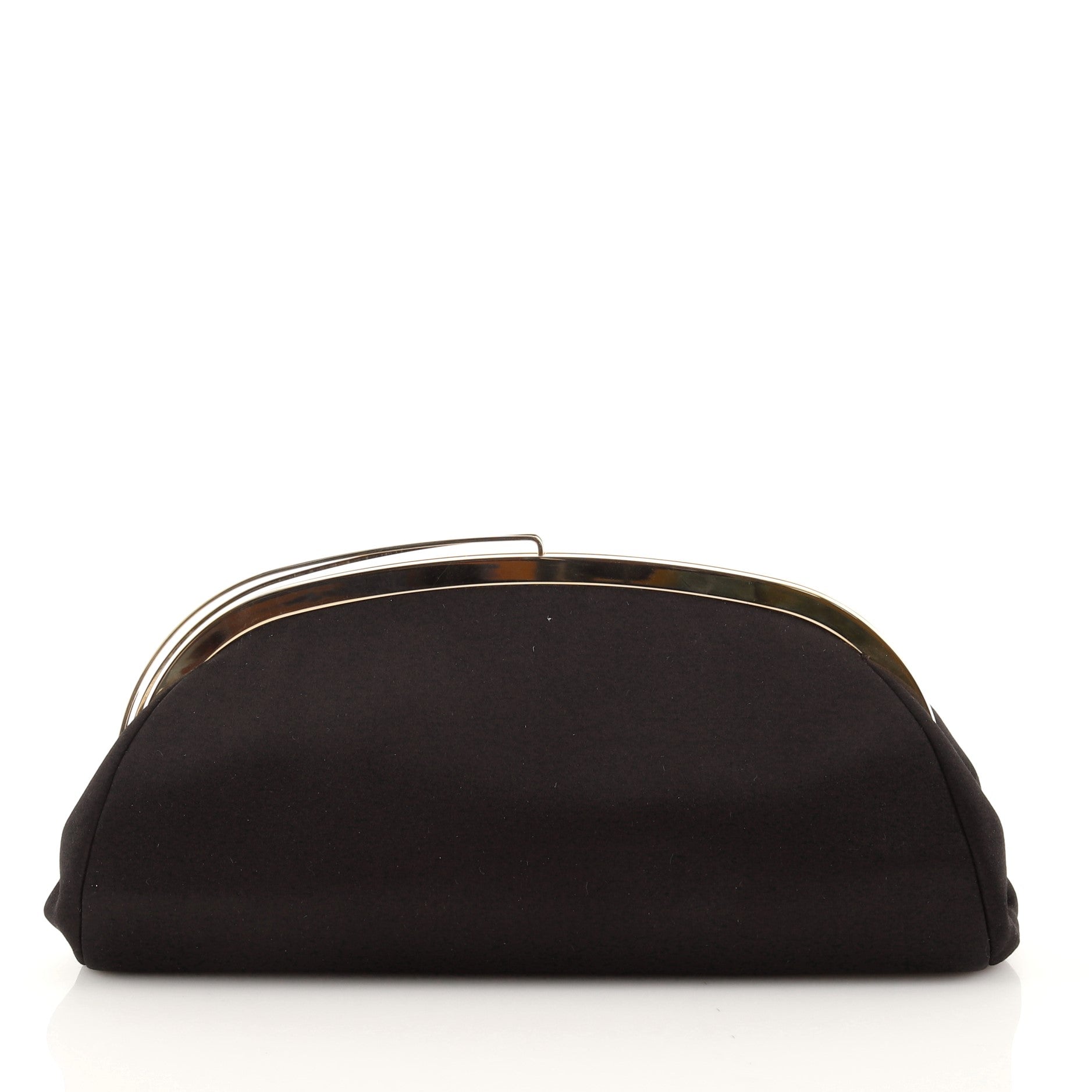 Vintage Frame Clutch Satin Small