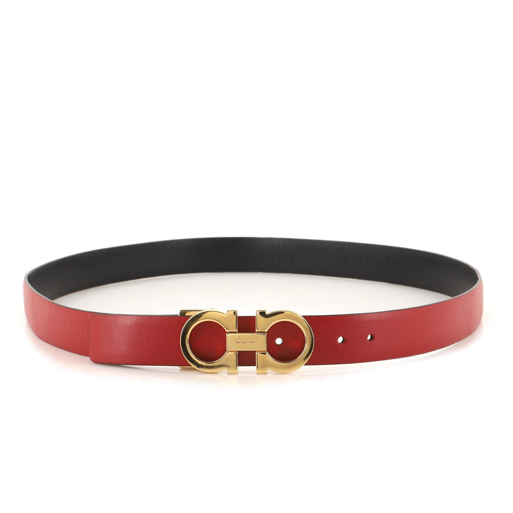 Gancini Reversible Belt Leather Thin 85