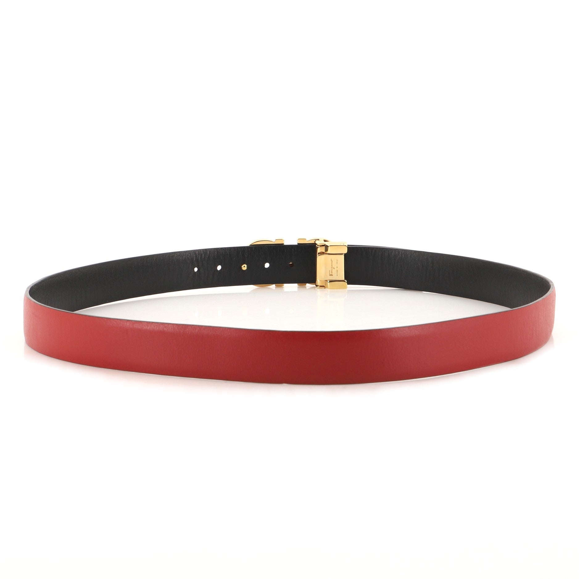Gancini Reversible Belt Leather Thin 85