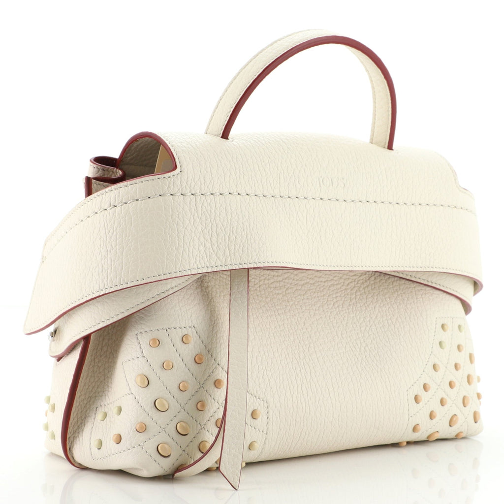 Studded Wave Bag Leather Mini