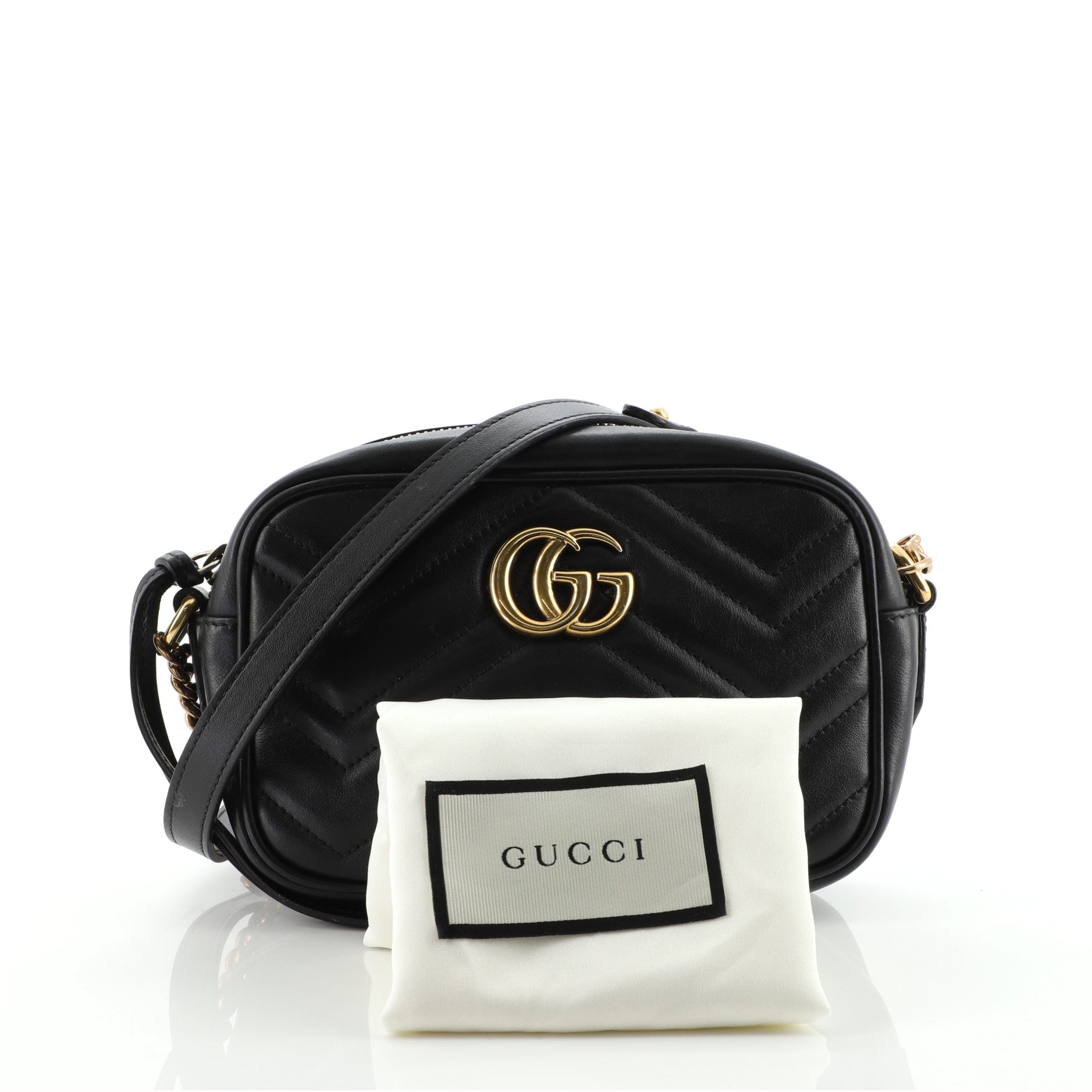 GG Marmont Shoulder Bag Matelasse Leather Mini