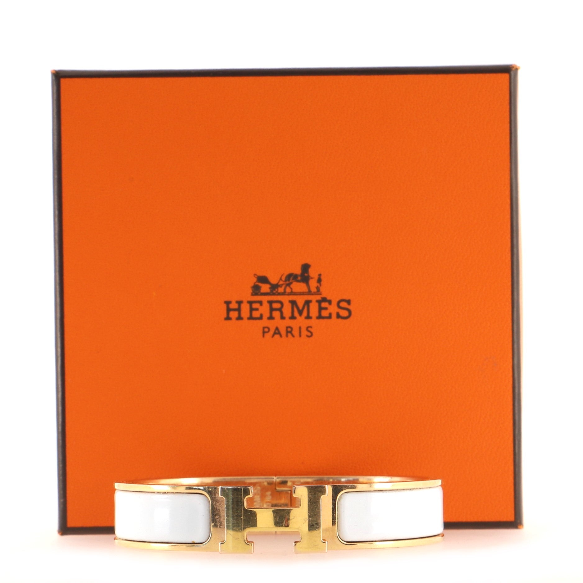 Clic H Bracelet Enamel Narrow