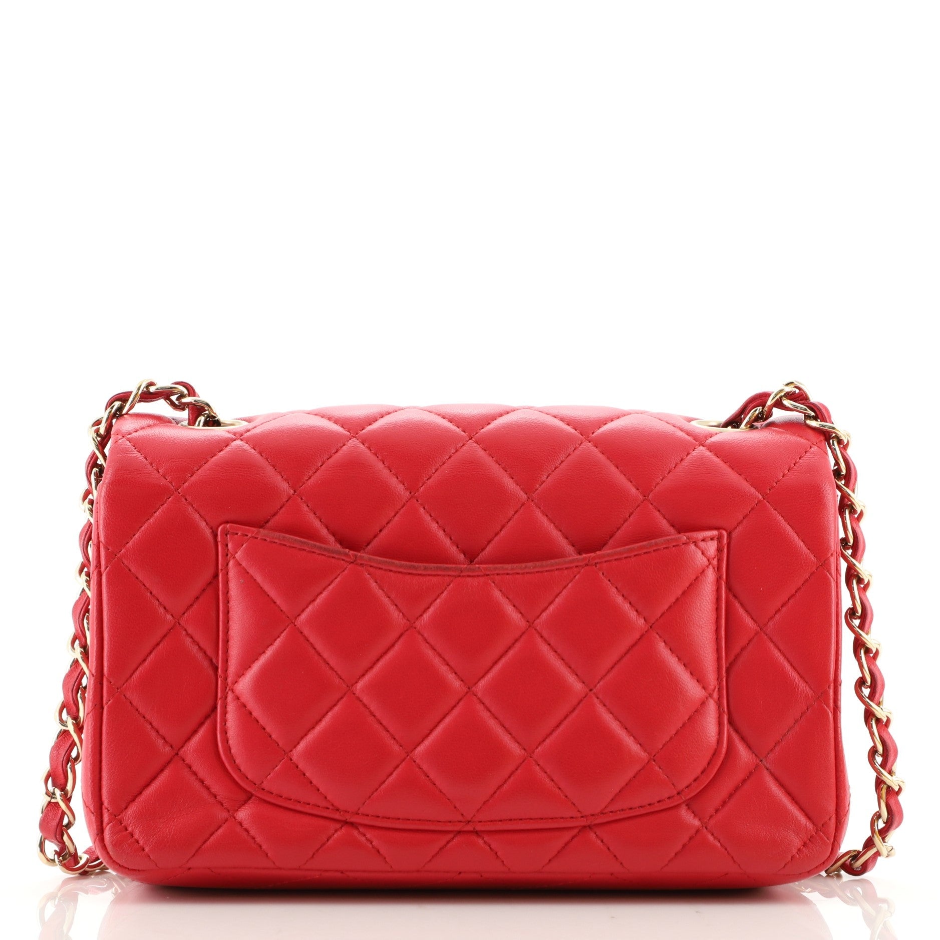 Classic Single Flap Bag Quilted Lambskin Mini