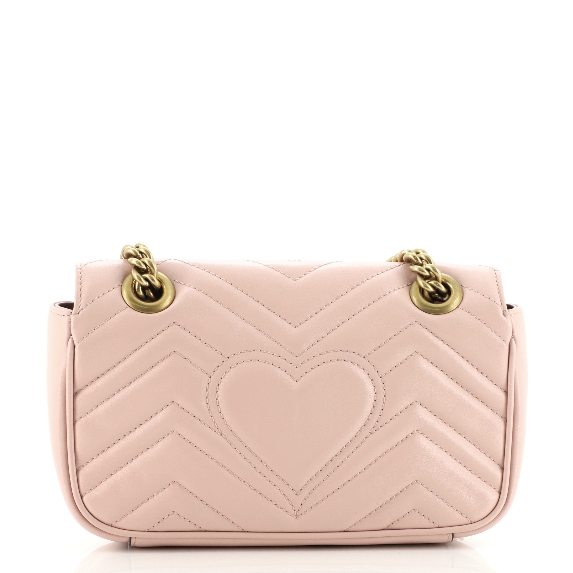 GG Marmont Flap Bag Matelasse Leather Mini
