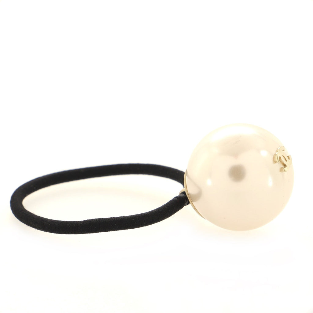 Pearl Hair Tie Fabric XS