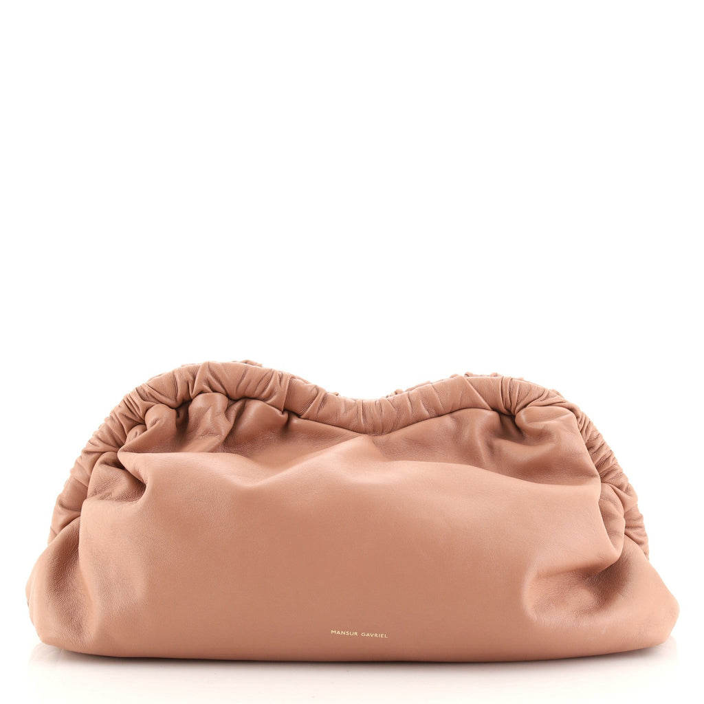 Cloud Clutch Leather