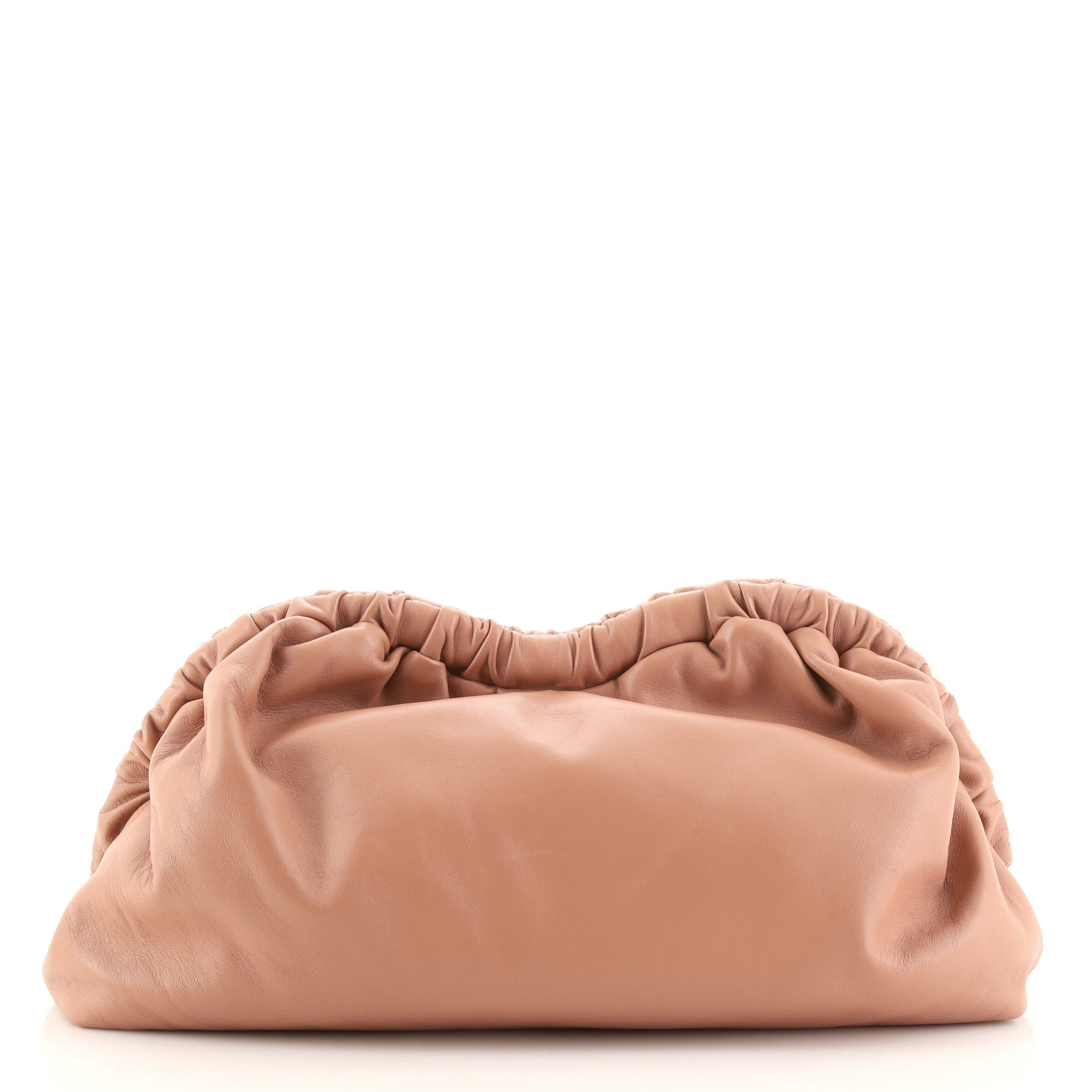 Cloud Clutch Leather
