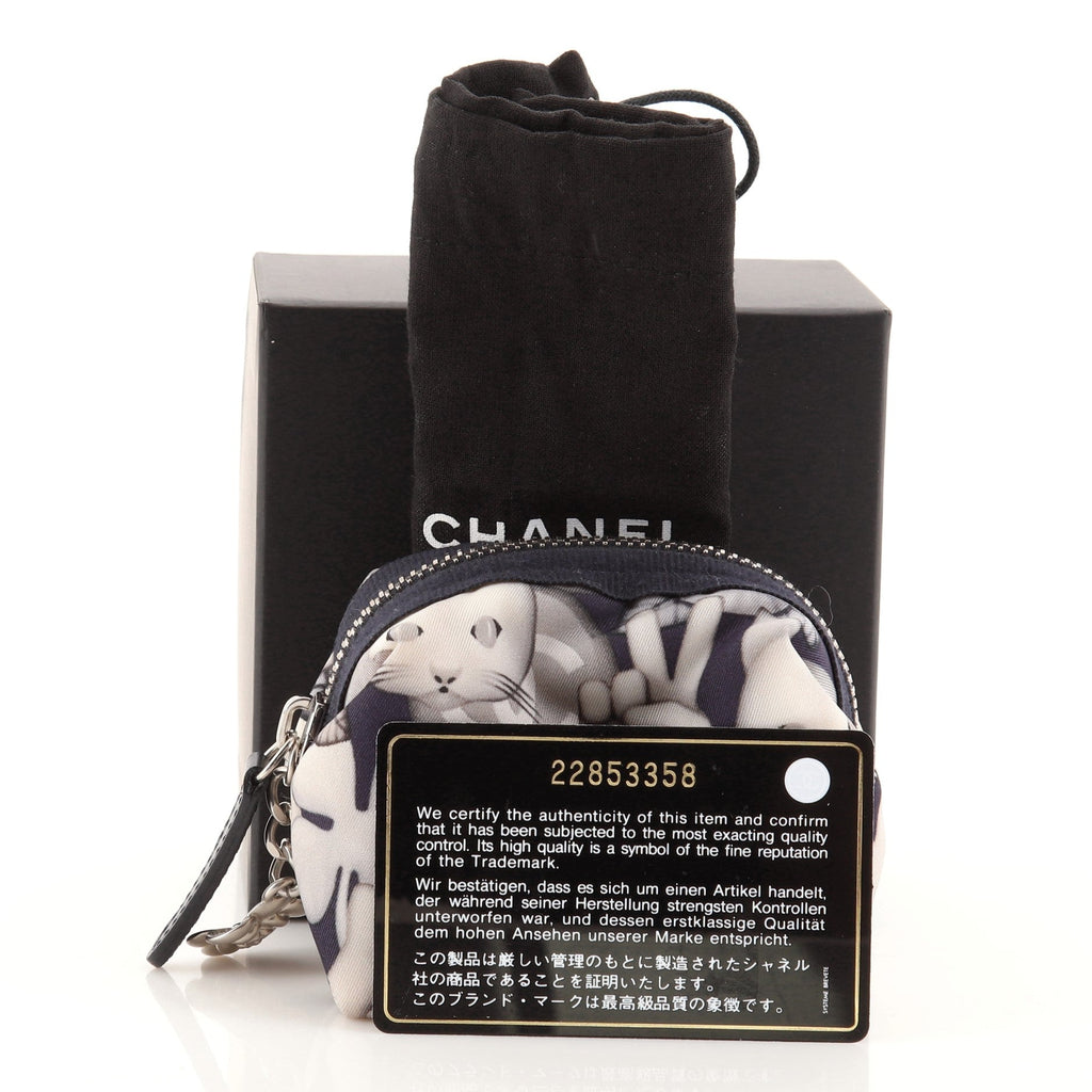 Emoticon Cosmetic Pouch Printed Canvas Mini