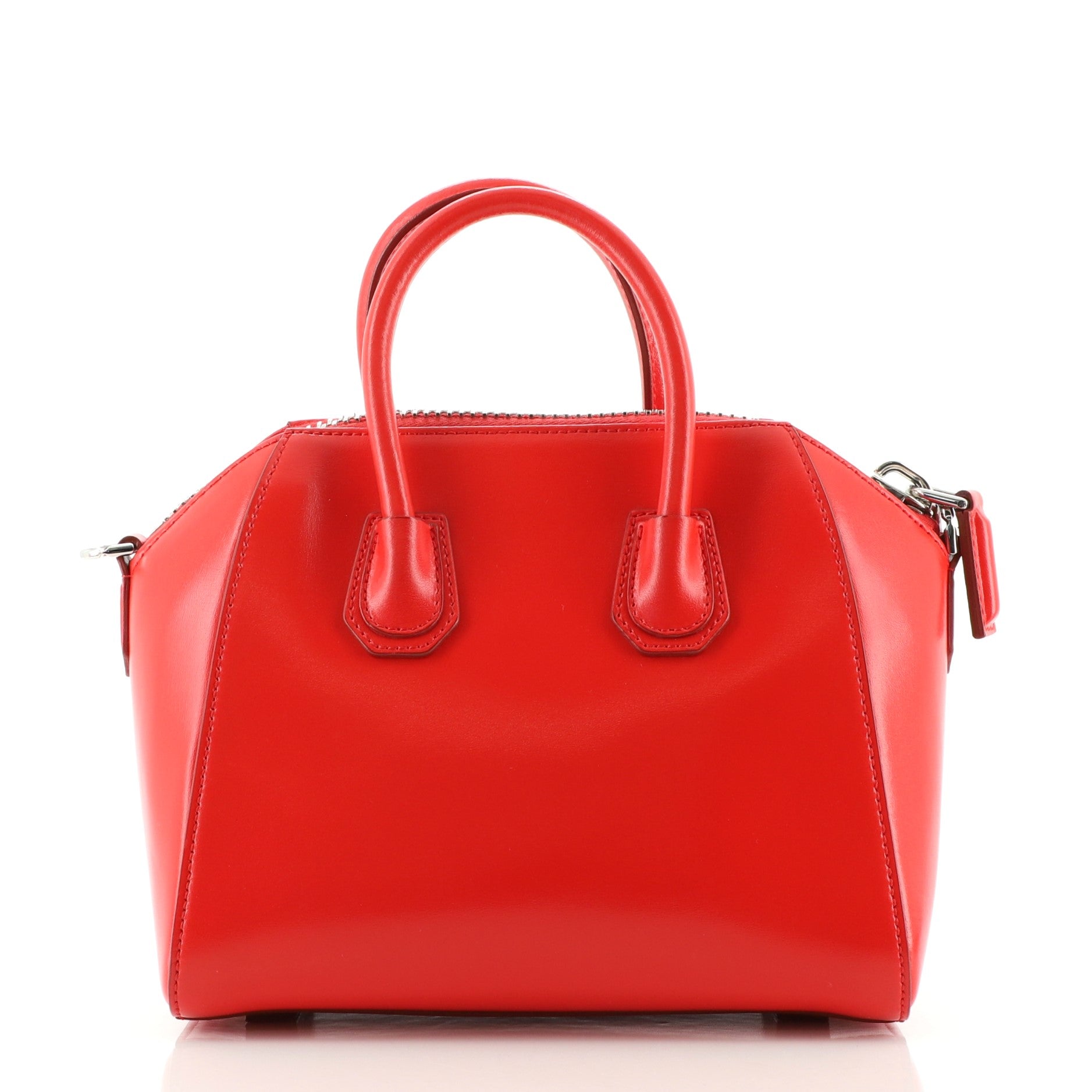 Antigona Bag Glazed Leather Mini