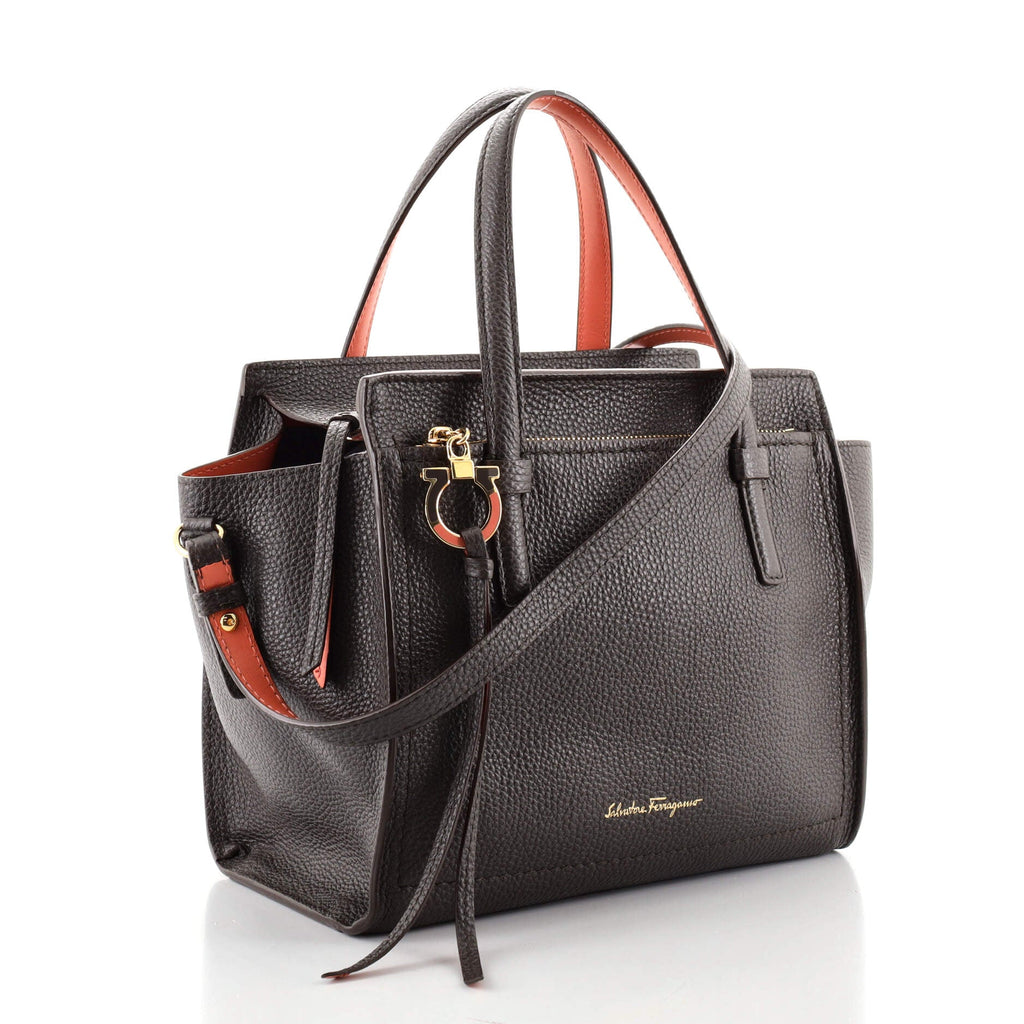Amy Tote Pebbled Leather Mini