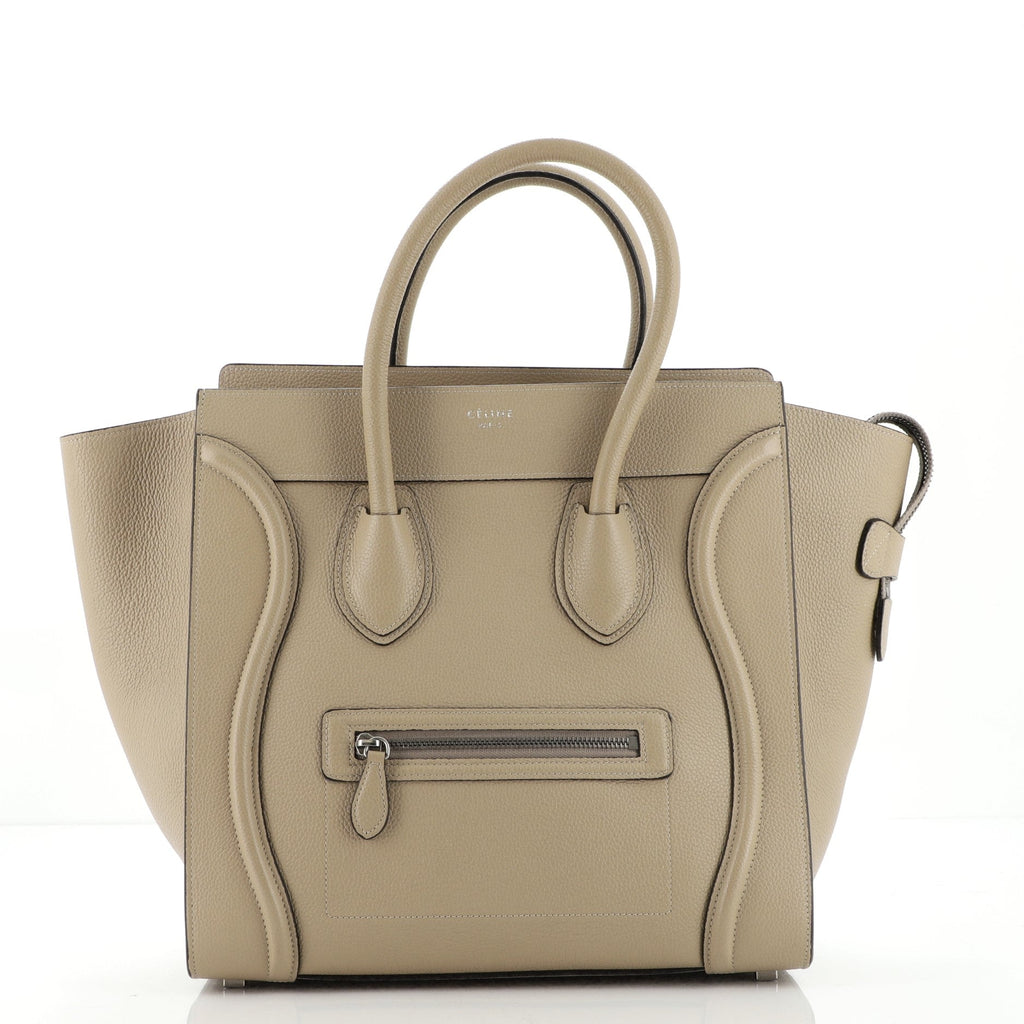 Luggage Bag Grainy Leather Mini