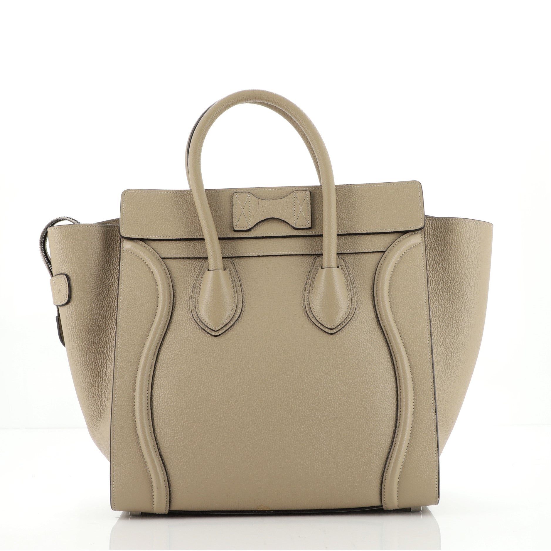 Luggage Bag Grainy Leather Mini