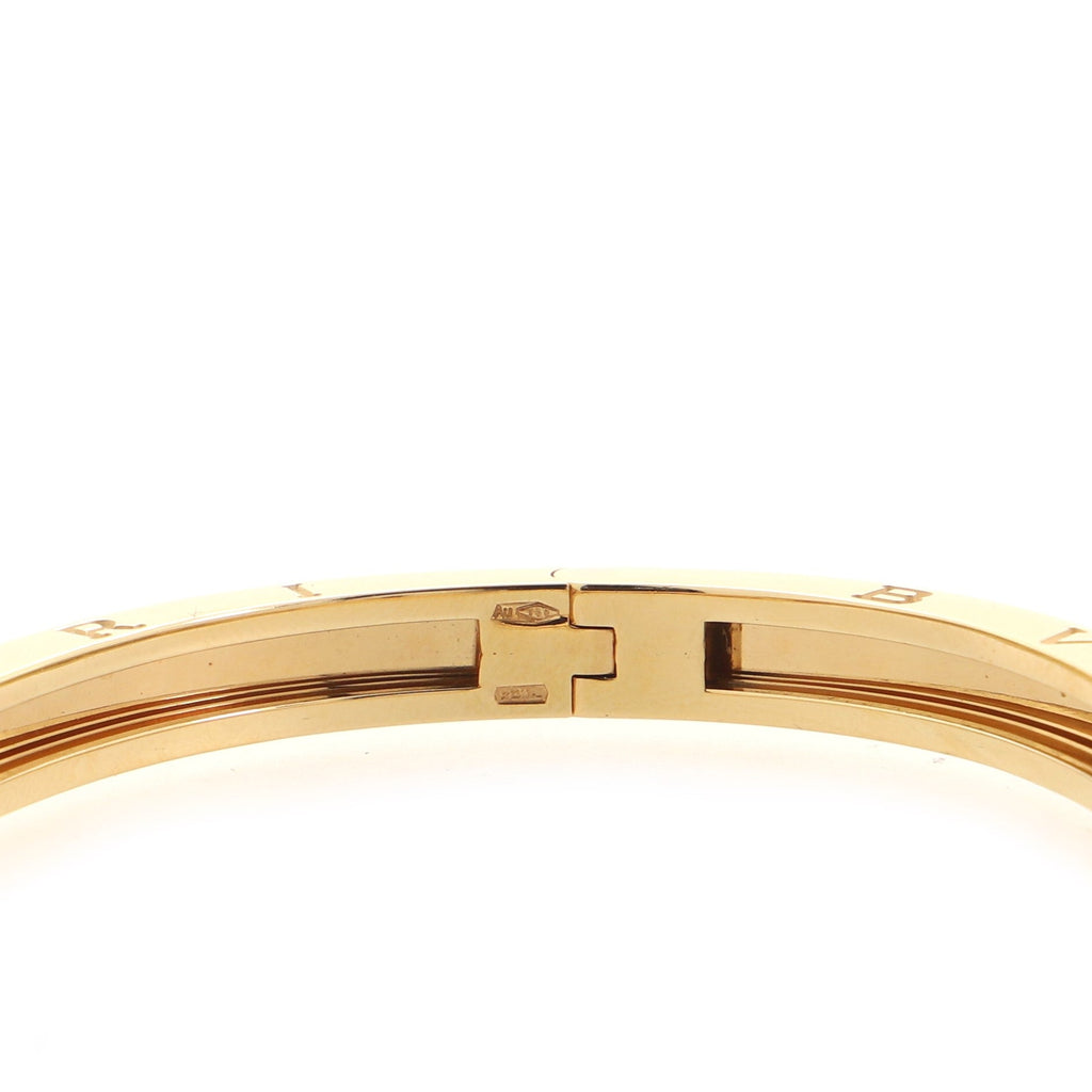 B.Zero1 Hinged Bangle Bracelet 18K Yellow Gold 5.5mm
