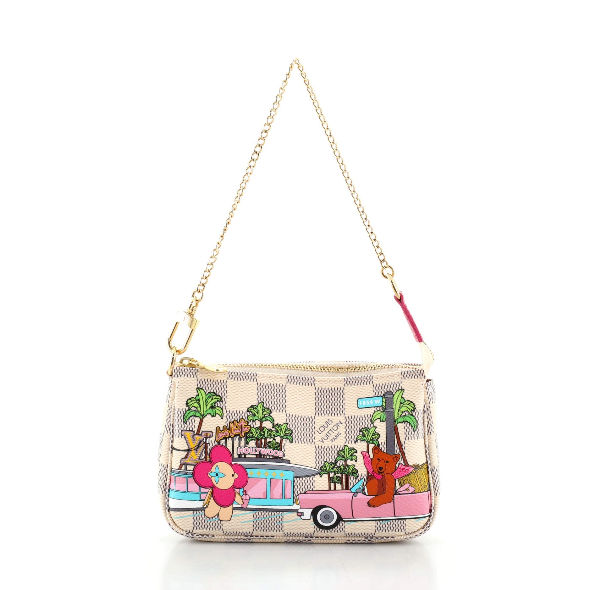 Pochette Accessoires Limited Edition Vivienne Xmas Damier Mini