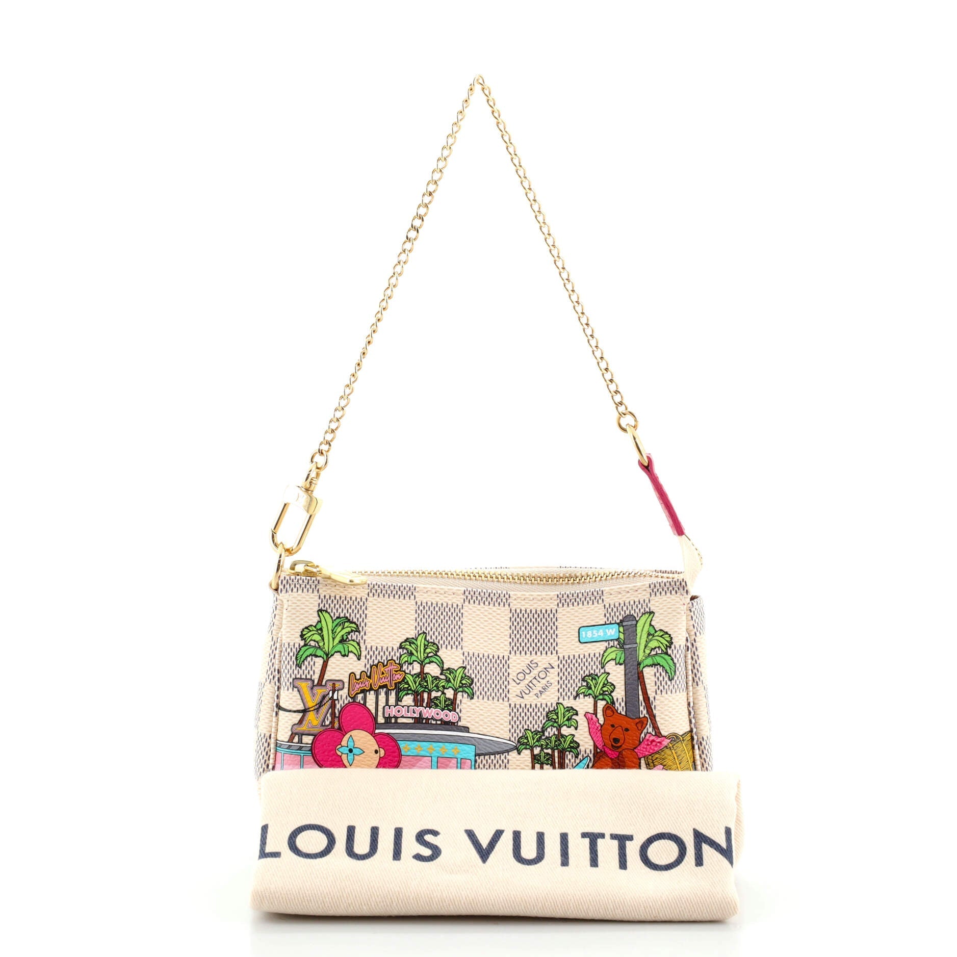Pochette Accessoires Limited Edition Vivienne Xmas Damier Mini