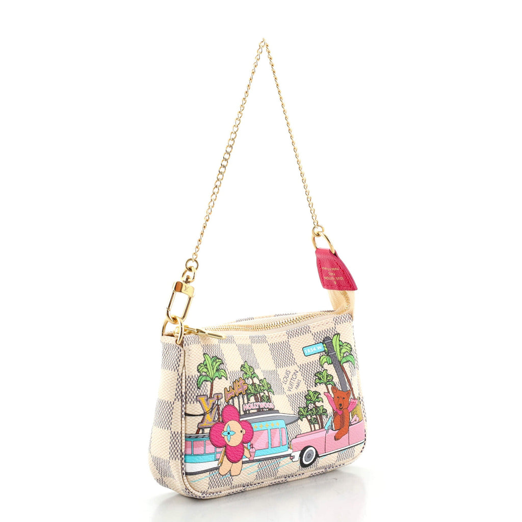 Pochette Accessoires Limited Edition Vivienne Xmas Damier Mini