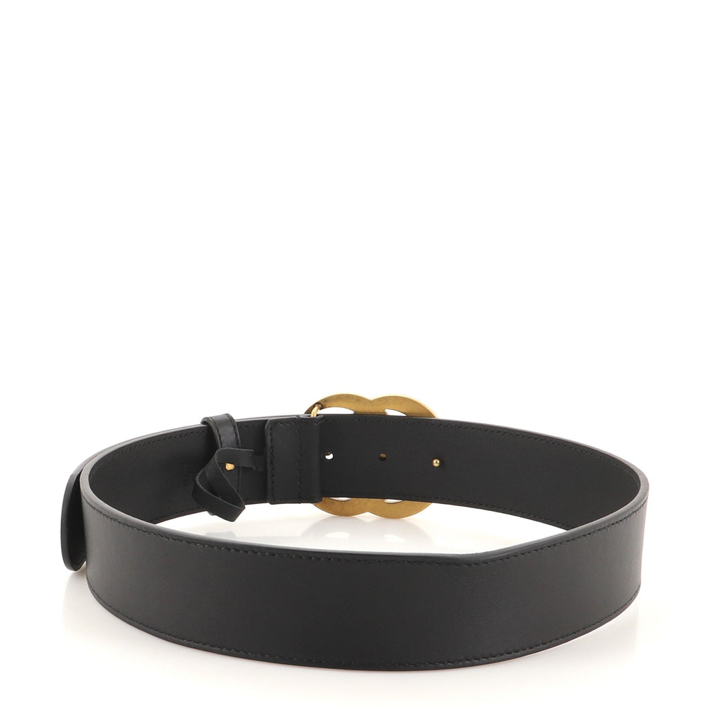 Pearly GG Marmont Belt Leather Wide 70