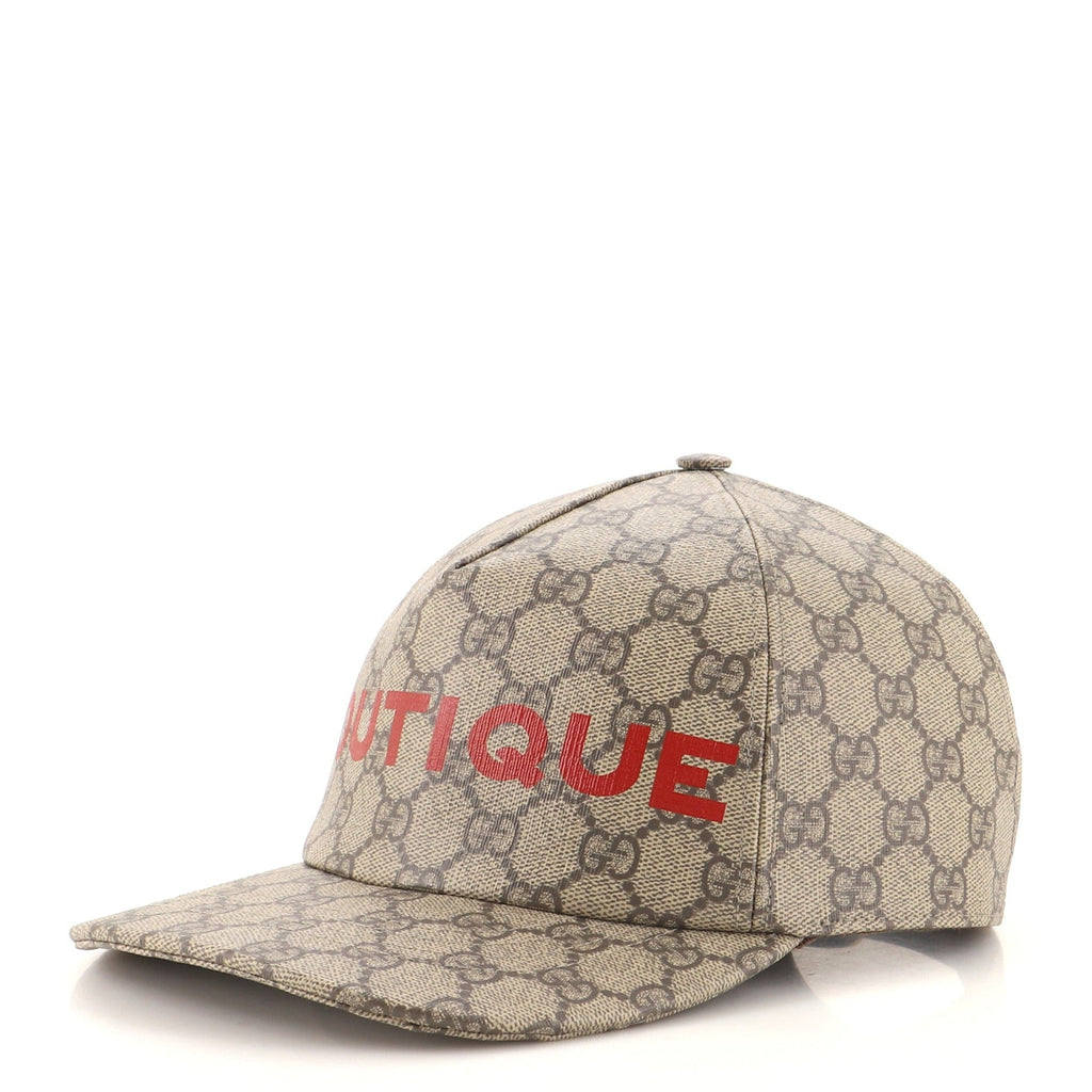 Baseball Cap Printed GG Coated Canvas XL