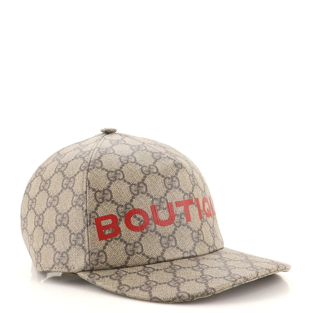 Baseball Cap Printed GG Coated Canvas XL