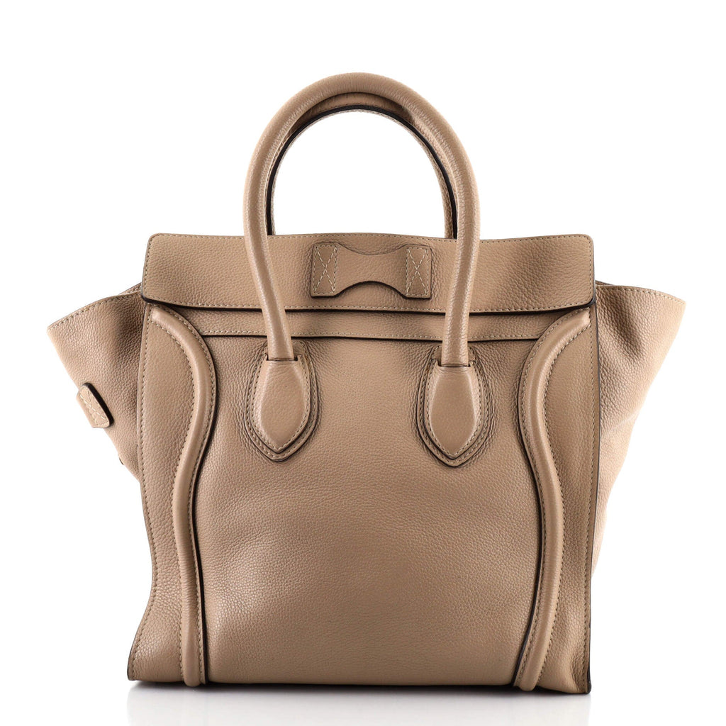 Luggage Bag Grainy Leather Mini