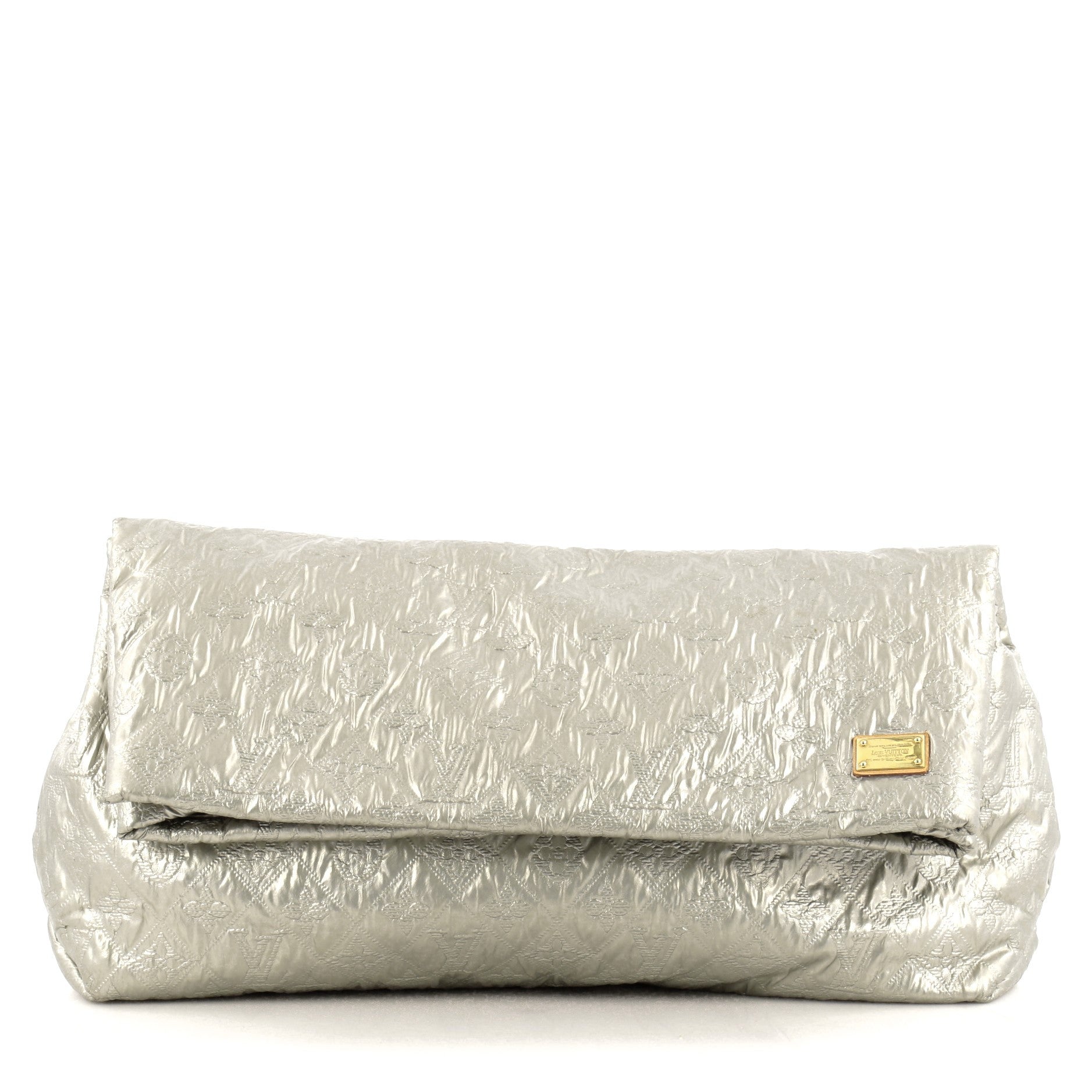 Limelight Clutch Metallic Jacquard Textile GM