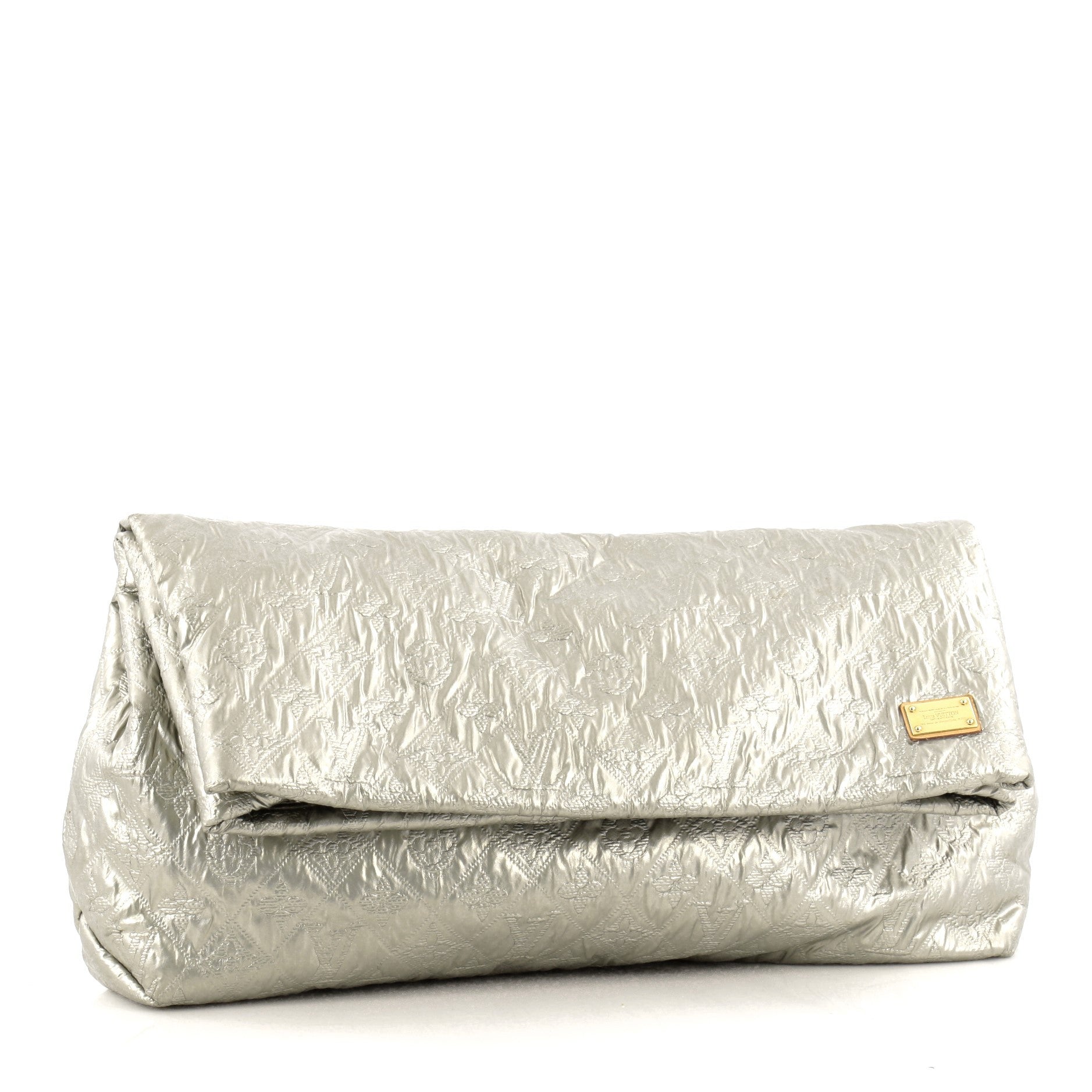 Limelight Clutch Metallic Jacquard Textile GM