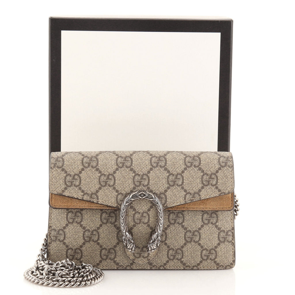 Dionysus Bag GG Coated Canvas Super Mini