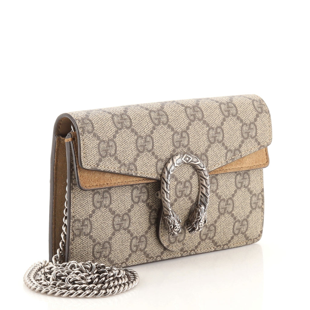 Dionysus Bag GG Coated Canvas Super Mini