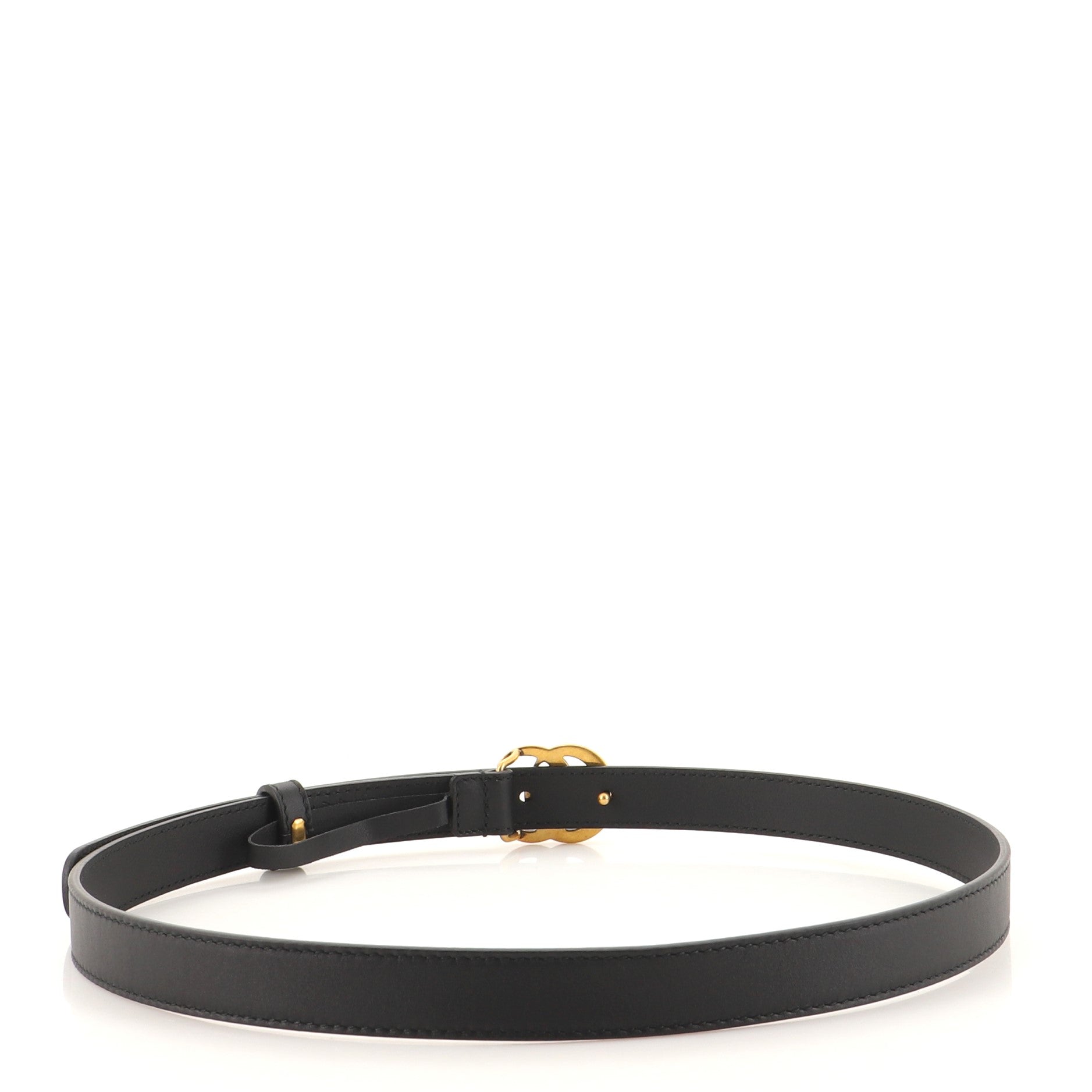 GG Marmont Belt Leather Thin 75