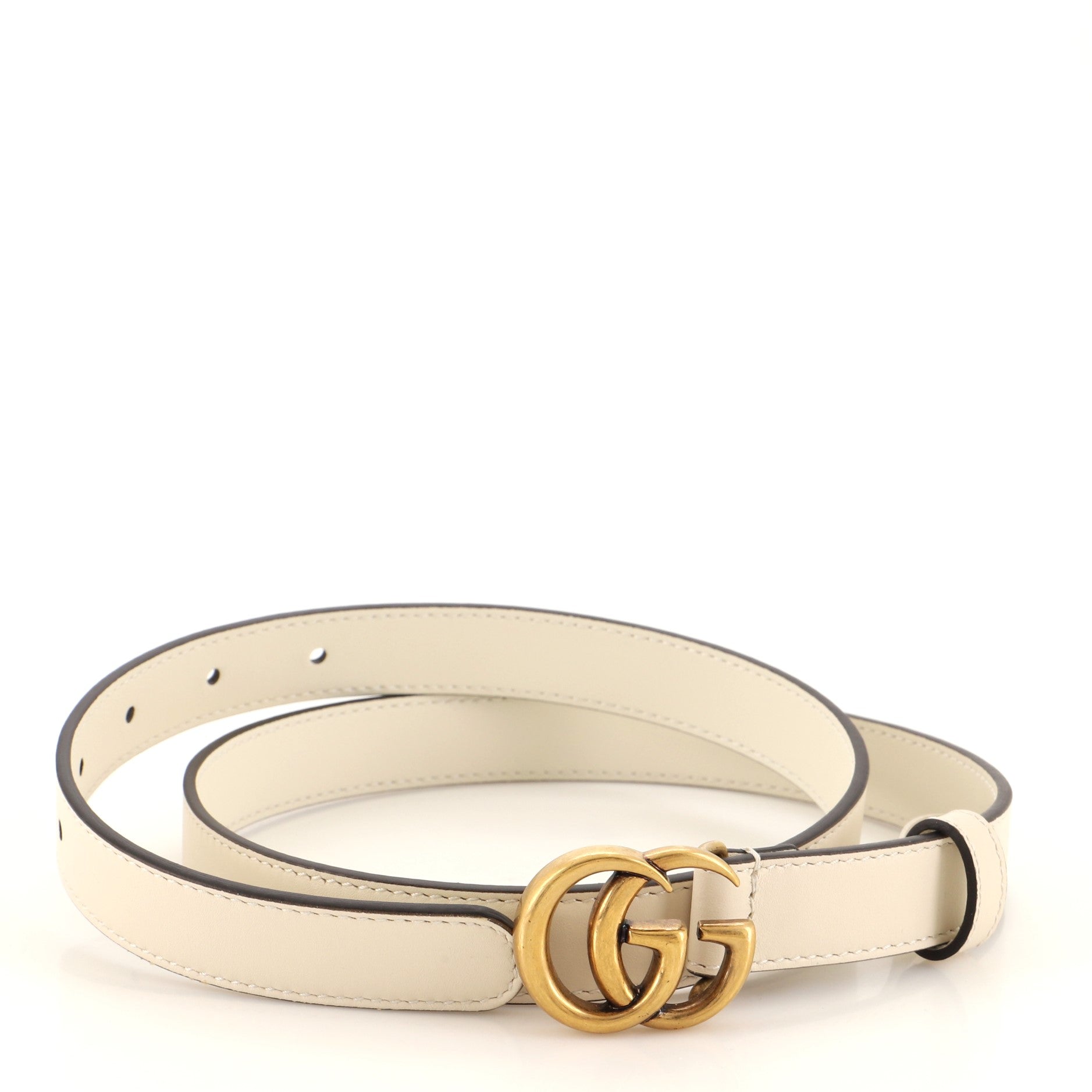 GG Marmont Belt Leather Thin 75