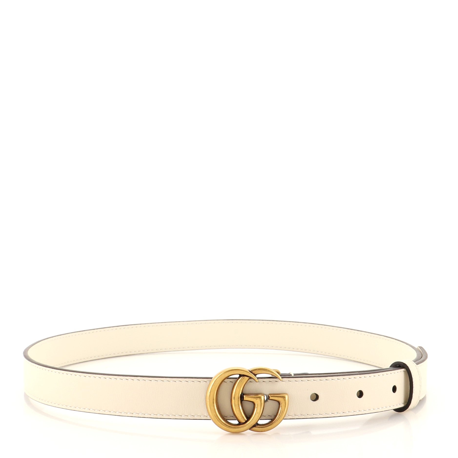GG Marmont Belt Leather Thin 75