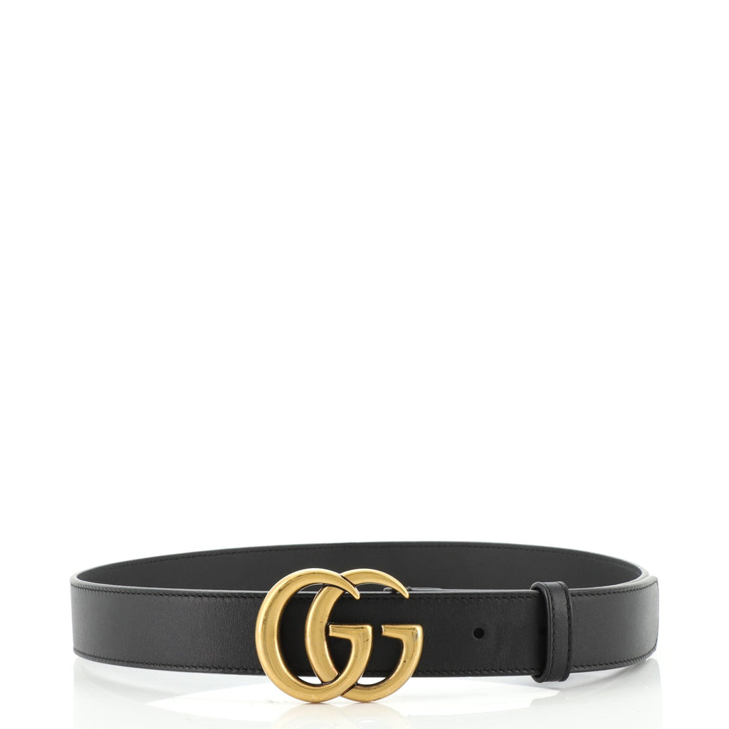 GG Marmont Belt Leather Medium 75