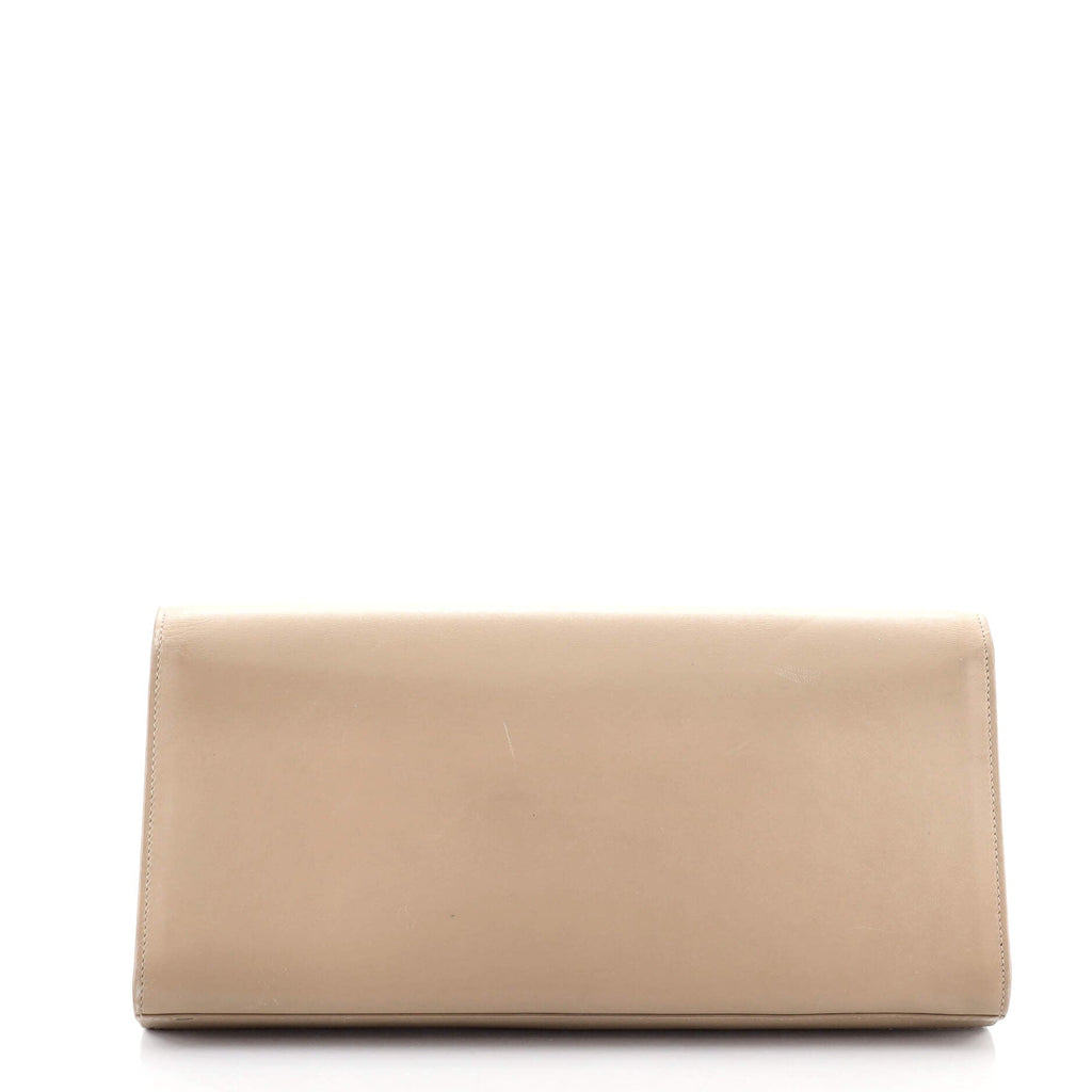 Classic Monogram Tassel Clutch Leather Long