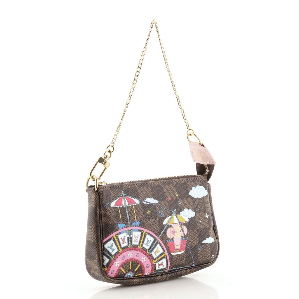 Pochette Accessoires Limited Edition Vivienne Xmas Damier Mini