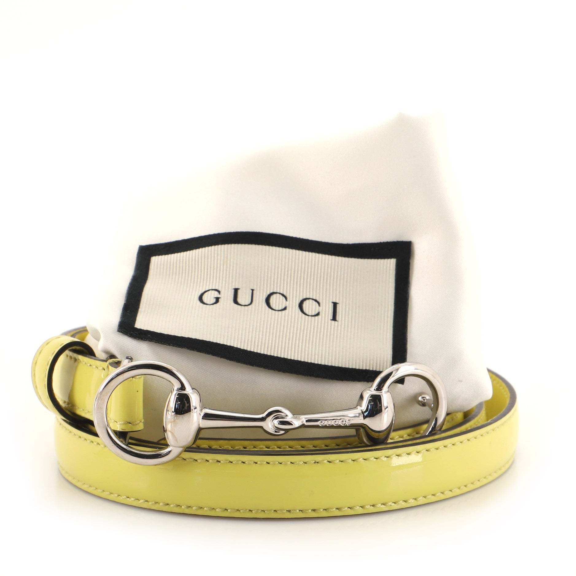 Horsebit Skinny Belt Leather Thin 90