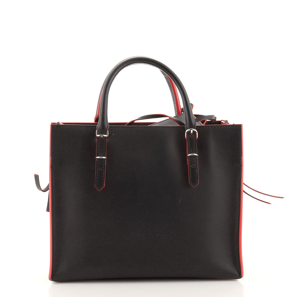 Papier A4 Zip Around Classic Studs Bag Leather Mini