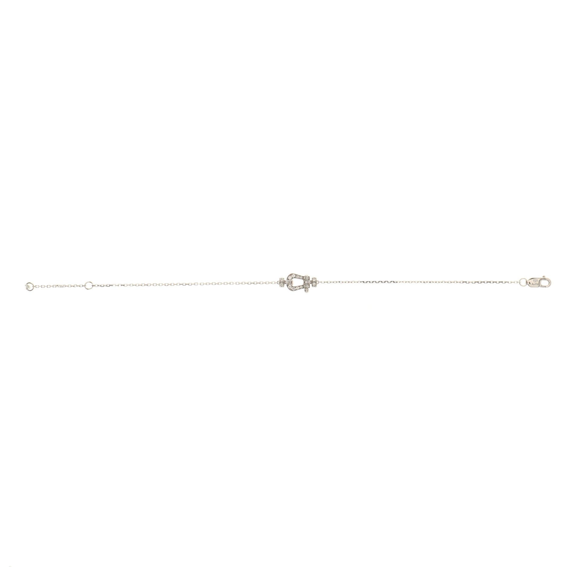 Force 10 Bracelet 18K White Gold with Diamonds Small