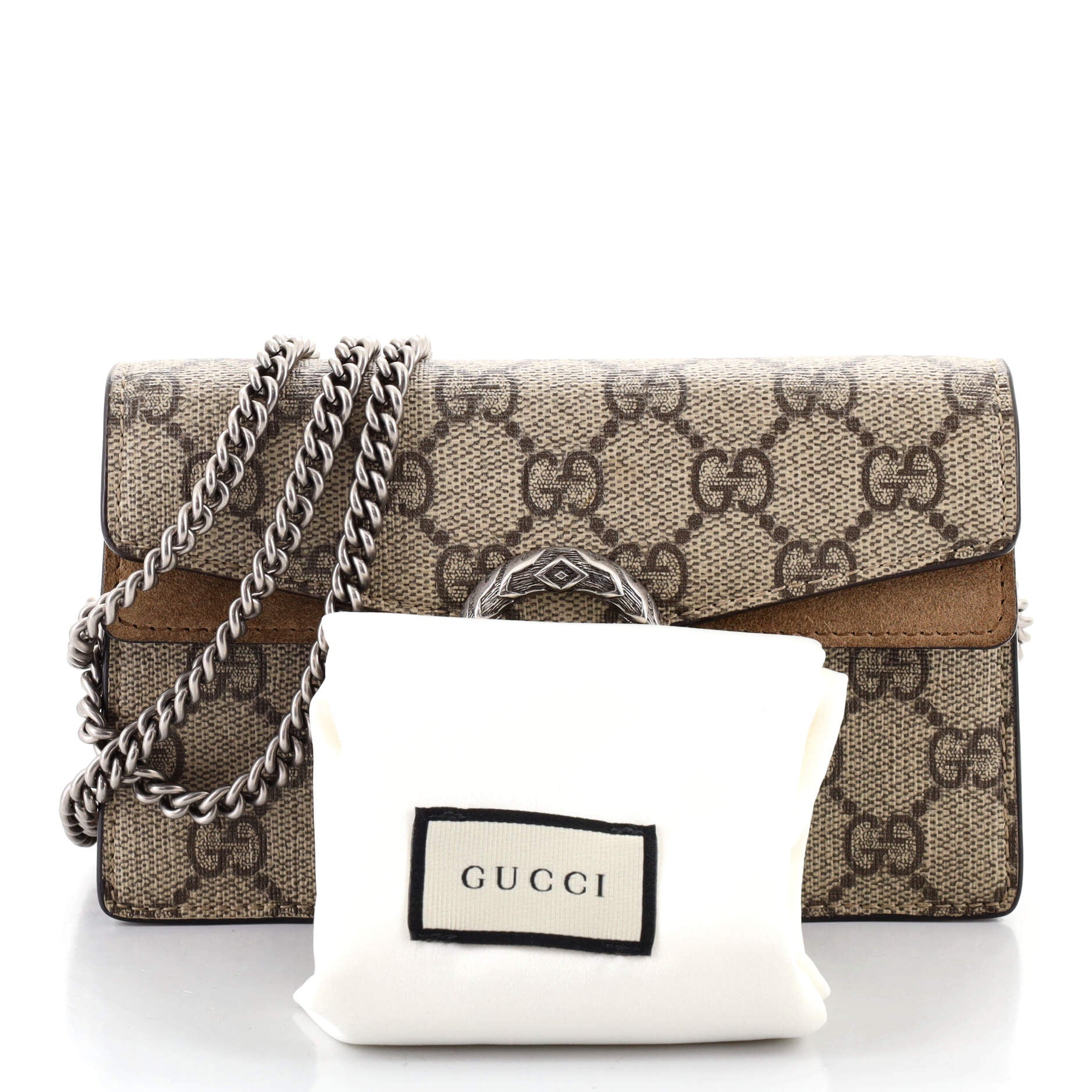 Dionysus Bag GG Coated Canvas Super Mini