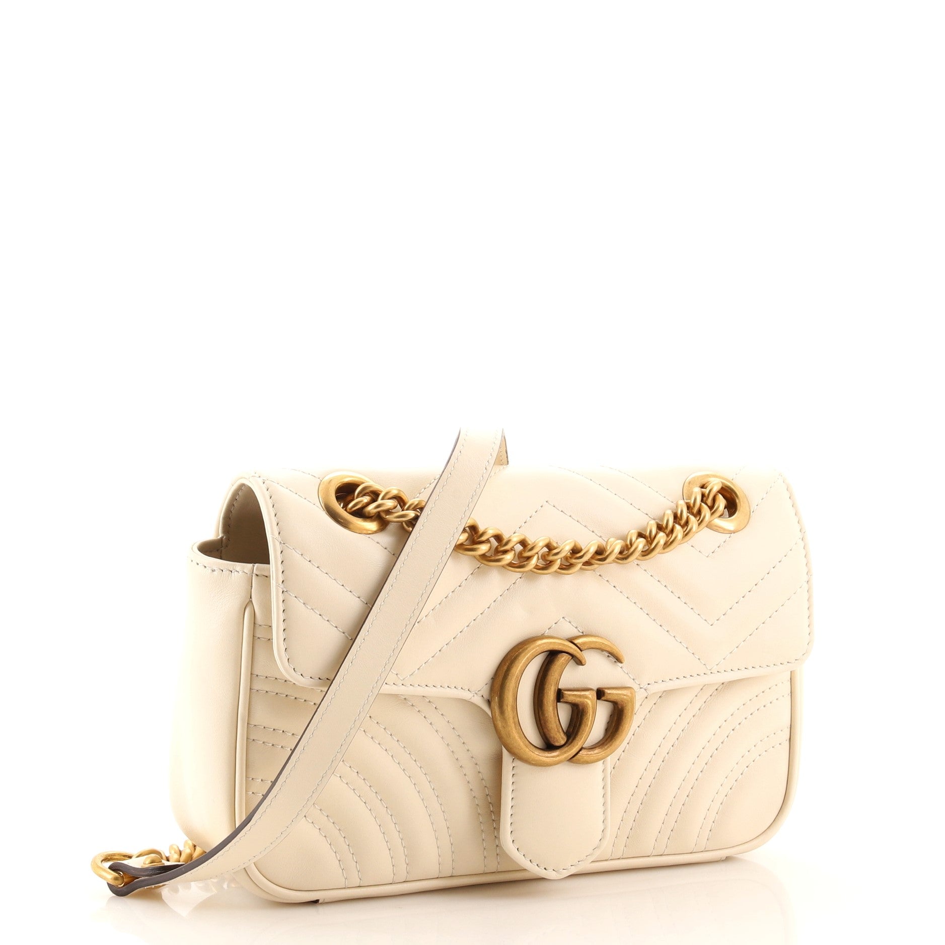 GG Marmont Flap Bag Matelasse Leather Mini