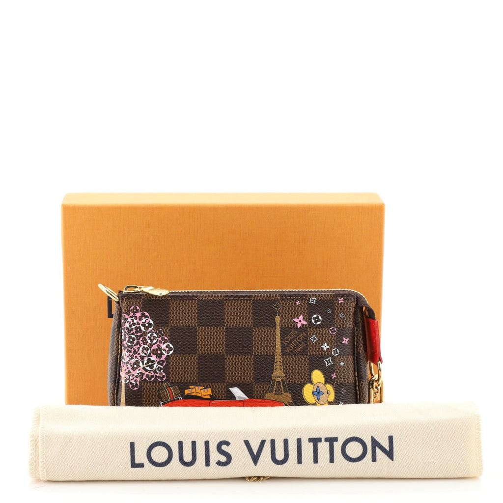 Pochette Accessoires Limited Edition Vivienne Xmas Damier Mini