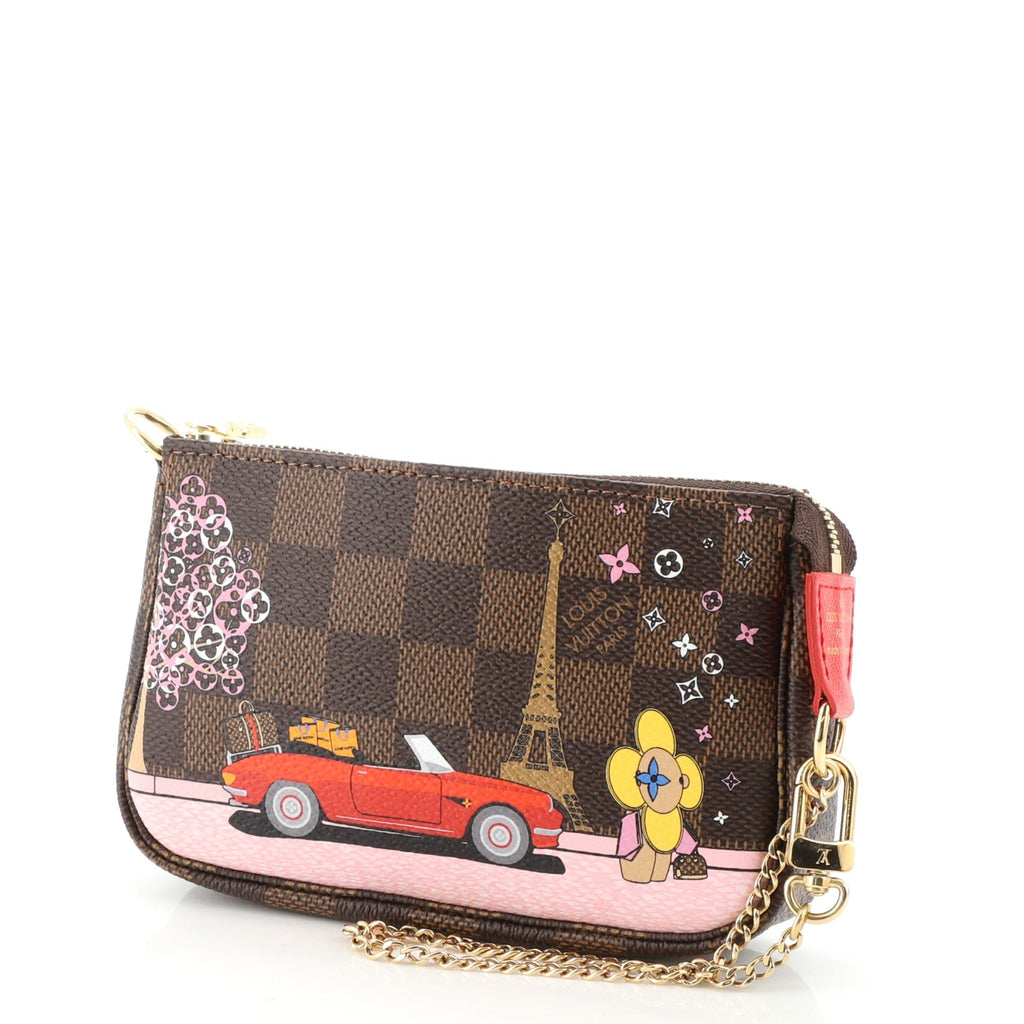 Pochette Accessoires Limited Edition Vivienne Xmas Damier Mini