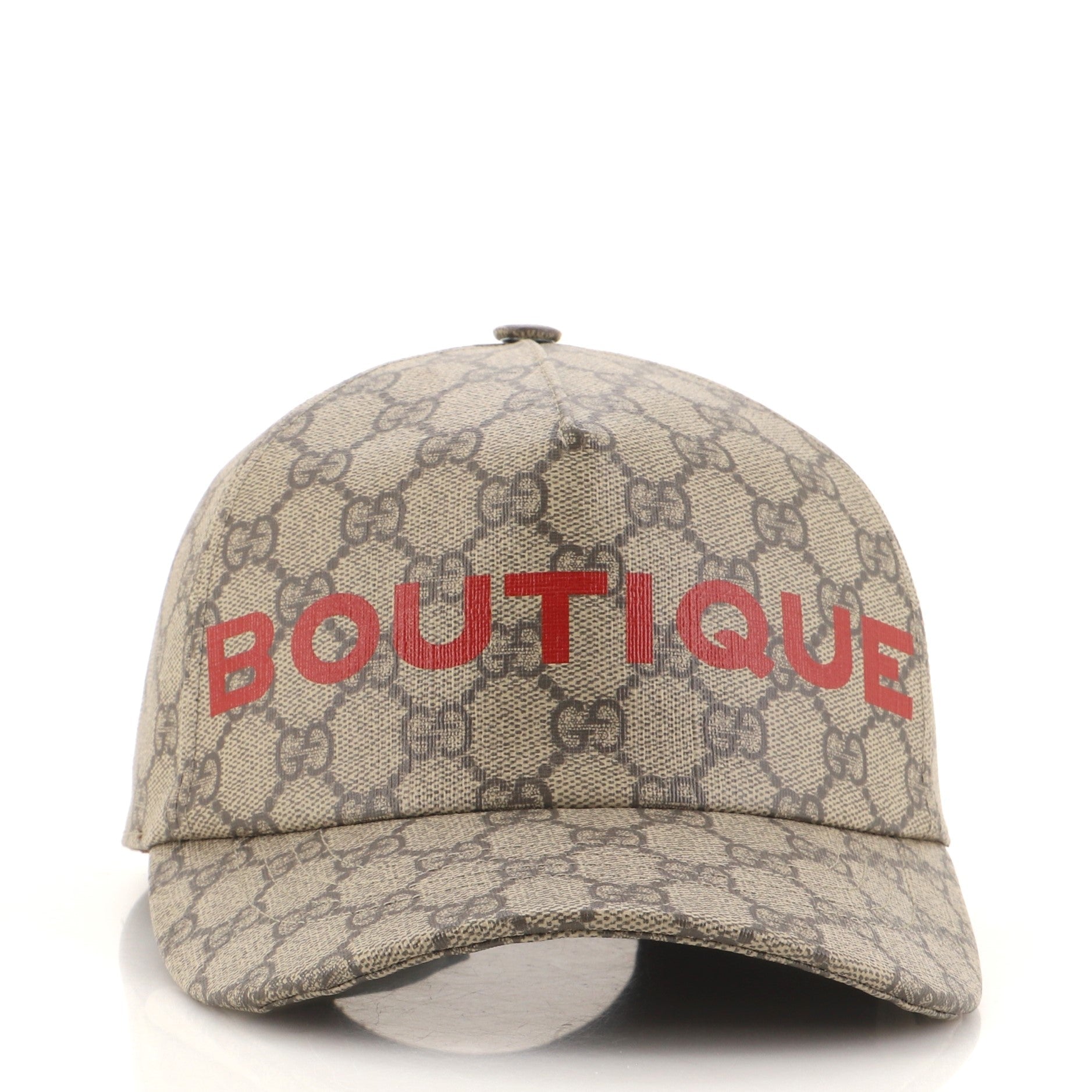 Baseball Cap Printed GG Coated Canvas XXL