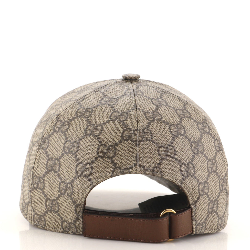 Baseball Cap Printed GG Coated Canvas XXL