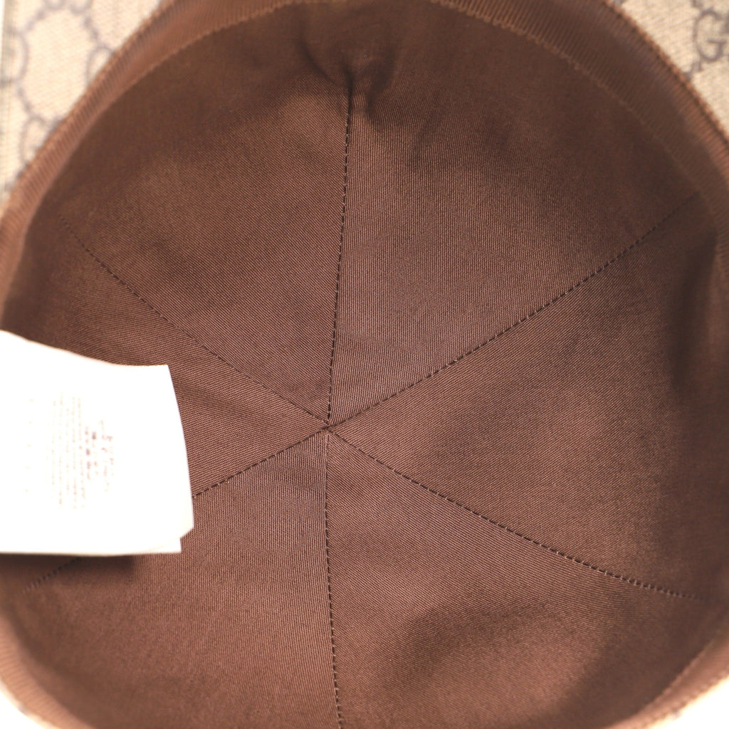 Baseball Cap Printed GG Coated Canvas XXL