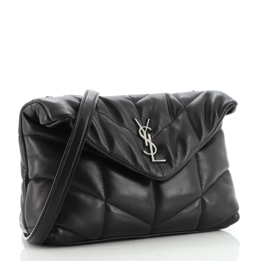 LouLou Puffer Shoulder Bag Quilted Leather Mini